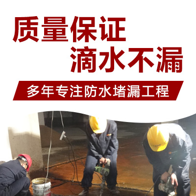 沉湖管委会防水堵漏工程