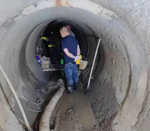 沉湖管委会地铁堵漏